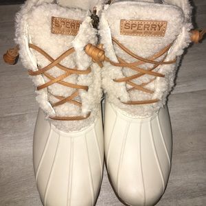 Foax-Fur Sperry Duck Boots